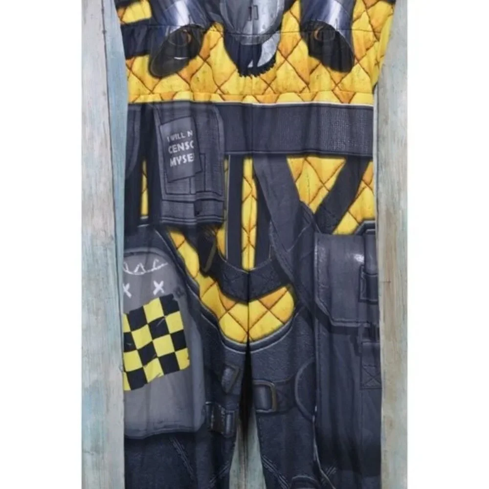 Apex Legends Kids Mirage Elliott Witt Muscle Halloween Costume 10-12 Large
